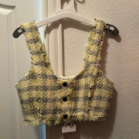 Zara Dresses & Skirts - Zara Two Piece Tweed Clueless Set Never Worn